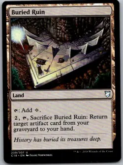 Buried Ruin - Commander 2018 (239) | NM | [C18] - Image 1