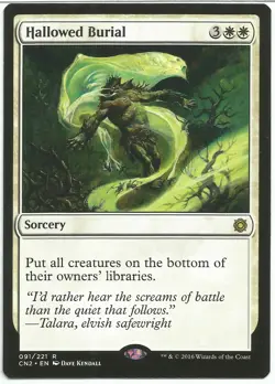 MTG Hallowed Burial Conspiracy: Take the Crown Rare LP - Image 1