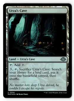 Urza's Cave 234 Modern Horizons 3 Foil NM - Image 1