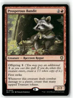 Prosperous Bandit Commander: Bloomburrow Regular - Image 1