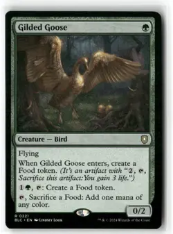 Gilded Goose Commander: Bloomburrow Regular - Image 1