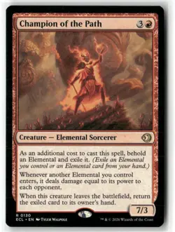 Champion Of The Path Lorwyn Eclipsed Regular MTG NM MAGIC - Image 1