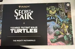 Secret Lair Mtg Mighty Mutanimals New Non Foil Teenage Mutant Ninja Turtles - Image 1