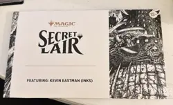 Secret Lair Kevin Eastman Inks Non Foil Mtg Teenage Mutant Ninja Turtles Sealed - Image 1