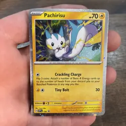 Pokemon Scarlet & Violet Black Star Promo - Pachirisu SVP 158 - Image 1