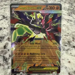 🔥 Mega Zygarde ex 047/088 Pokemon TCG Perfect Order 🔥 - Image 1