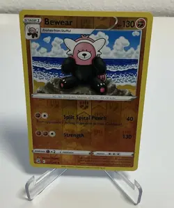 Pokemon Bewear 151/264 Fusion Strike Reverse Holo NM - Image 1