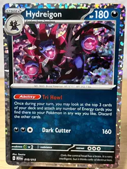 McDonald's Promos 2024 Hydreigon 010/015 Holofoil Promo Pokemon NM/M - Image 1