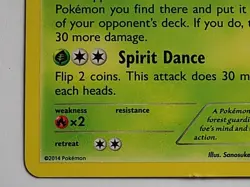 Shiftry Cosmos Holo XY23 XY Promo Pokemon - Image 4
