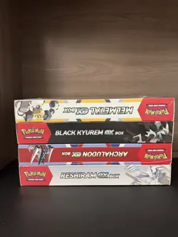 Pokemon Reshiram, Archaludon, Melmetal,Black Kyurem EX Collection Boxs- SEALED🔥 - Image 1