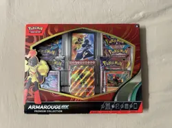 Pokemon TCG: Armarouge Ex Premium Collection Factory Sealed Box - Image 1