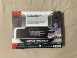 POKEMON TCG: HOUNDSTONE EX COLLECTION BOX 4 BOOSTER PACKS *BRAND NEW - SEALED" - Image 2