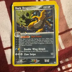 Pokemon Dark Dragonite EX Team Rocket Returns 015/109 Holo Rare 120 HP English - Image 1