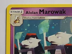 Alolan Marowak 64/181 Sun & Moon Team Up Pokemon - Image 2