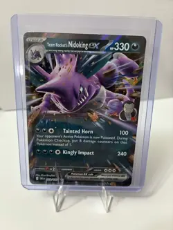 Team Rocket's Nidoking ex #119 (Pokemon TCG Destined Rivals) - Image 1