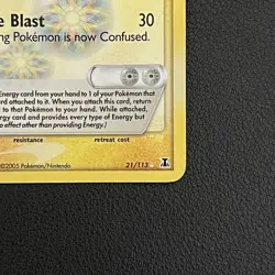 Pokemon TCG Holon’s Electrode EX Delta Species 21/113 Rare Holo Stamped - LP+ - Image 2