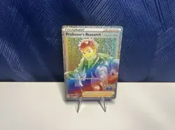 Professor's Research Pokemon Go Holo Trainer Pokemon TCG Secret - Image 1