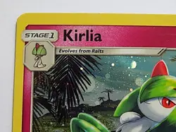 Kirlia 92a/147 Cosmos Holo Burning Shadows Pokemon - Image 2