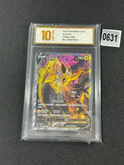 Pokemon TCG Chinese Jolteon V SR - Scarlet & Violet, CS4aC-144/132 Grade 10 - Image 1