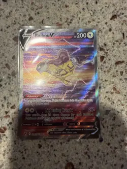 Pokemon TCG Raikou v Crown Zenith: Galarian Gallery Holo Ultra Rare - Image 1