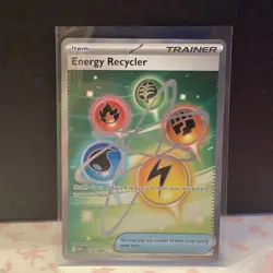 Pokemon TCG Energy Recycler Trainer 108/088 perfect order full art - Image 1