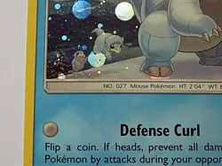 Alolan Sandshrew Cosmos Holo 19a/145 Alternate Art Promo Pokemon - Image 3