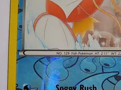 Magikarp Reverse Holo 23/124 Black & White Dragons Exalted Pokemon - Image 3