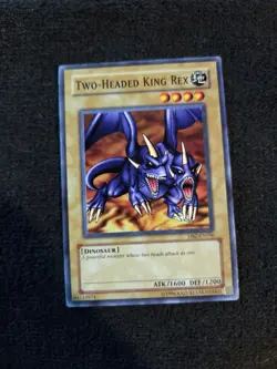 Two-Headed King Rex - DB2-EN096 - Common - Yugioh - Image 1