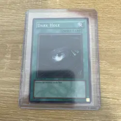 Dark Hole Super Rare LOB-A052 Australian 1st Edition Yugioh TCG - Image 1