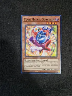 Toon Masked Sorcerer - LDS1-EN058 - Common - 1st Edition x1 - Image 1