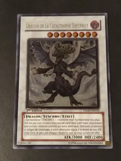 Yu-Gi-Oh ! - Dragon de la Catastrophe Enfernite - TSHD-FR042 - Ultimate Rare - Image 1