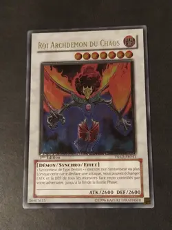 Yu-Gi-Oh ! - Roi Archdemon du Chaos - TSHD-FR041 - Ultimate Rare - Image 1