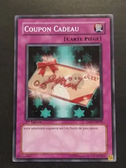 Yu-Gi-Oh ! - Coupon Cadeau - TAEV-FR078 - Commune - Image 1