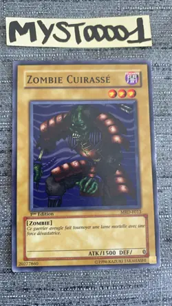 Carte Yu-gi-oh Zombie Cuirasse MRD-F013 1ere Edition OCCASION francais - Image 1