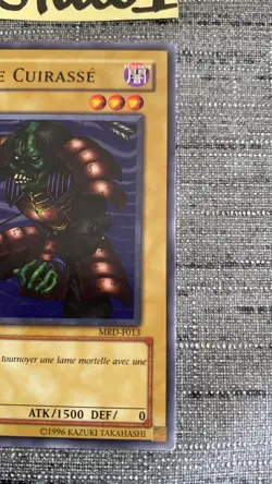 Carte Yu-gi-oh Zombie Cuirasse MRD-F013 1ere Edition OCCASION francais - Image 4