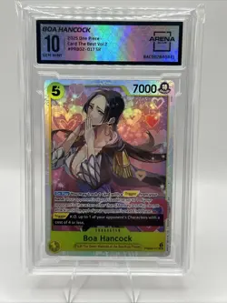 One Piece PRB02 Boa Hancock English PRB02-017 The Best Vol.2 Gem Mint 10 🔥🔥🔥 - Image 1
