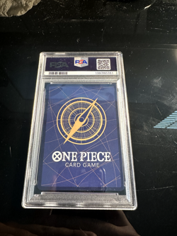 PSA 10 GEM MINT Portgas D. Ace Paramount War Alt Art OP02-013 One Piece TCG - Image 2