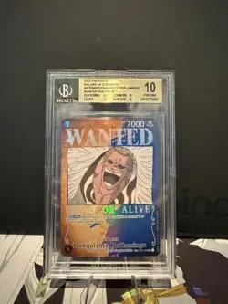 Donquixote Doflamingo ST03-009 Bgs 10 Wanted Poster SP One Piece Population 19 - Image 1