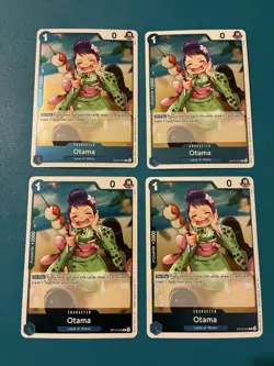 ONE PIECE TCG OTAMA RARE PLAYSET OP13-043 CARRYING ON HIS WILL - Image 1