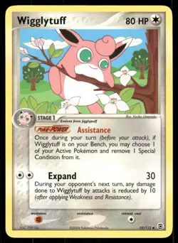 Pokemon Cards Wigglytuff 52/112 FireRed & LeafGreen Uncommon NM - Image 1