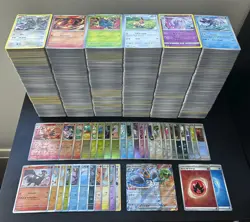Huge Bulk Lot of 4000+ Pokemon Cards w/ Holo Rares, Reverse Holos, + More! 17lbs - Image 1