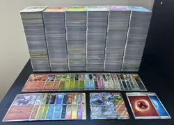 Huge Bulk Lot of 4000+ Pokemon Cards w/ Holo Rares, Reverse Holos, + More! 17lbs - Image 4