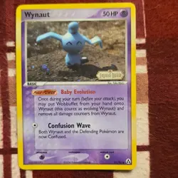 Pokemon Wynaut 71/92 Legend Maker 50 HP Common Reverse Holo English TCG Card - Image 1