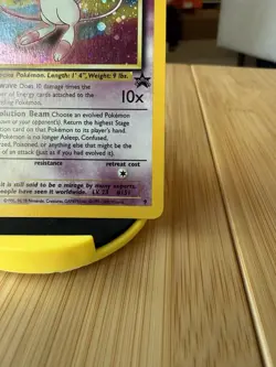 Pokemon Card Mew Holographic Black Star Promo #9 Card WOTC 1999-2000 NM - Image 4