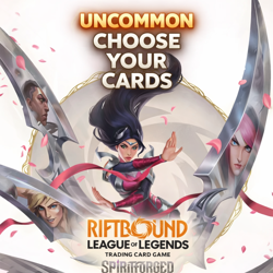 Riftbound Spiritforged SFD Uncommon Choose Your Cards Foil & Non-Foil - Image 1