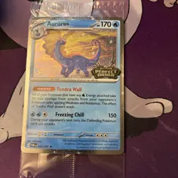 Pokemon Aurorus Perfect Order Promo Stamped Card 024/088 TCG SEALED - Image 1