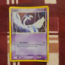 Pokemon Lugia 029/115 Deck Exclusives Holo Rare 80 HP English TCG Card - Image 1