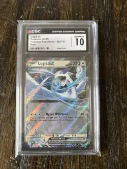 Lugia EX Prismatic Evolutions Holo Card CGC 10 082/131 - Image 1
