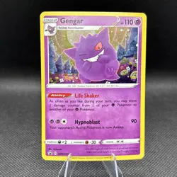 Gengar SWSH052 Sword & Shield Black Star Promo 2020 Pokemon Card NM/LP - Image 1