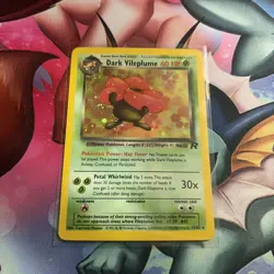Pokemon Card - TCG Team Rocket Dark Vileplume Holo #13/82 - Image 1